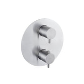 Single-lever basin mixer with 1”1/4 waste. F 3/8” supply hoses.